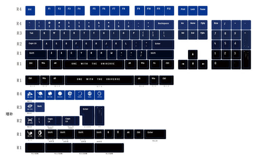 【IC】The Universe Collection: Journey Beyond the Stars with Aihey Keycaps