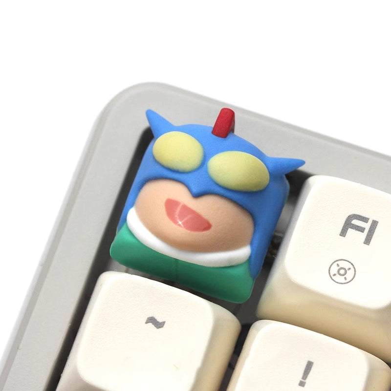 Action Kamen and Crayon Shin-chan Artisan keycap