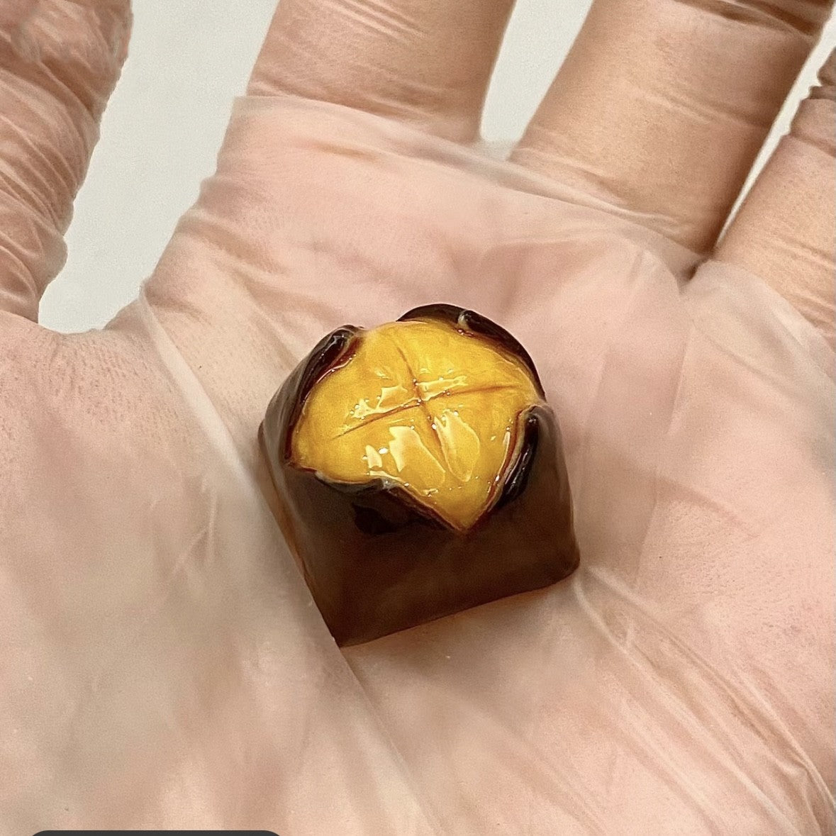 Chestnut Artisan keycap Custom food keycaps personalized aihey keycaps
