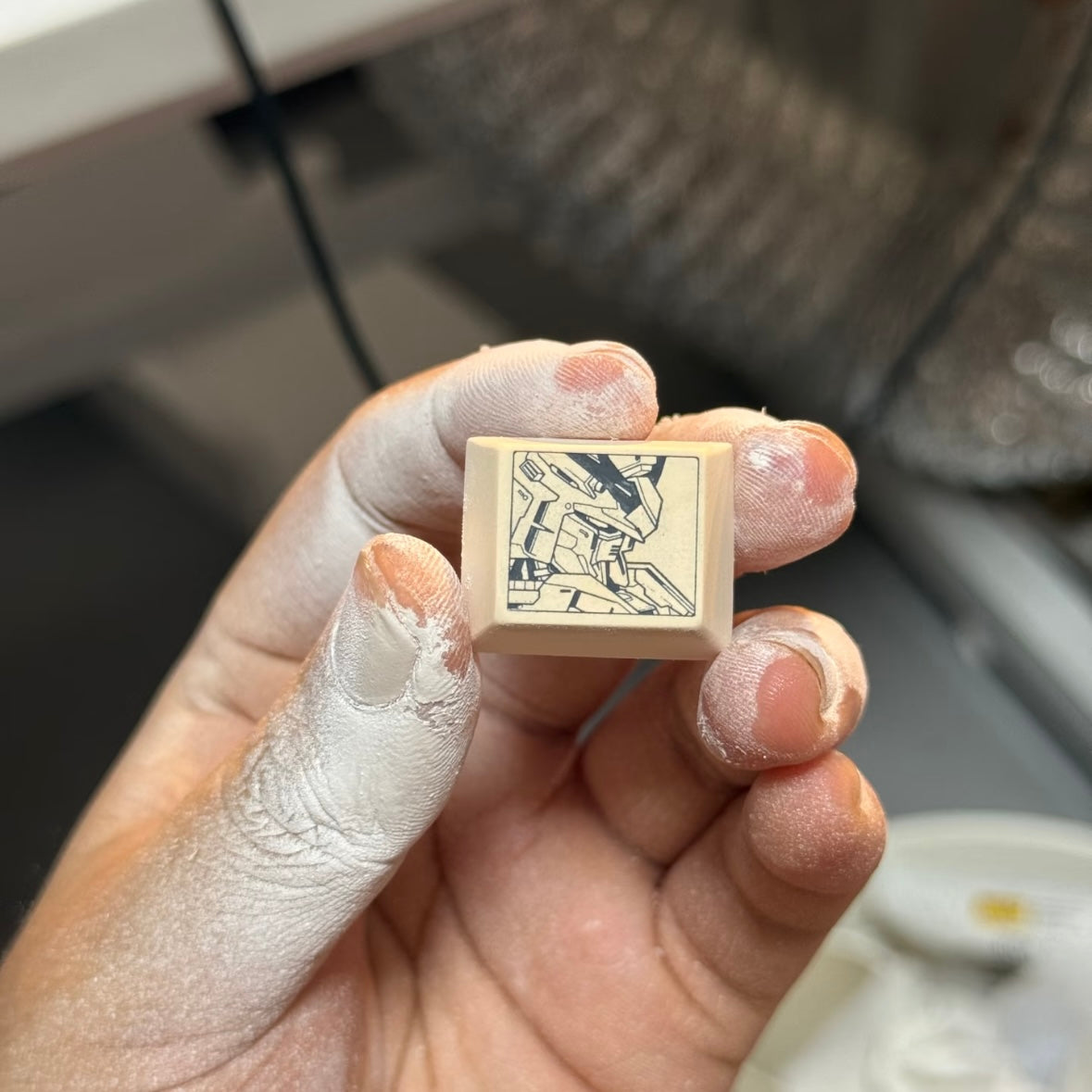 Custom Ceramic Keycap – R4 Height, Handcrafted from Your Image | 15-Day Made-to-Order