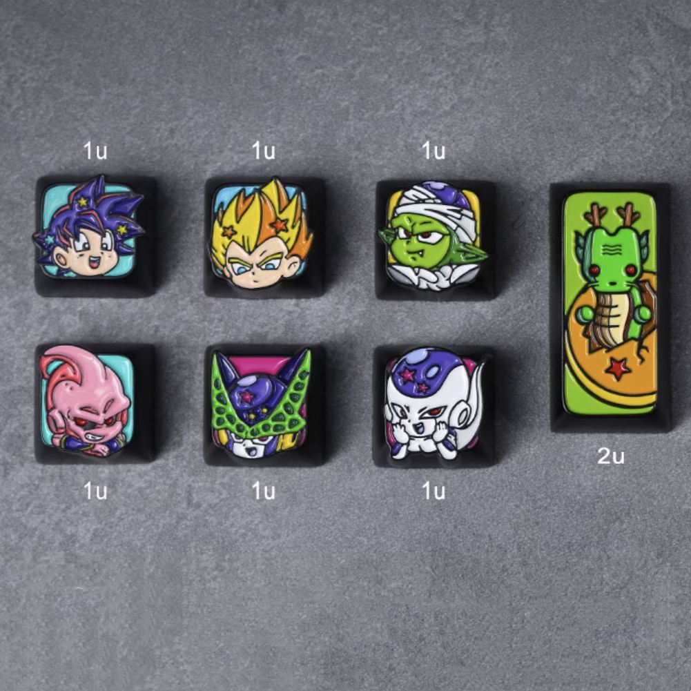 DRAGON BALL Goku Piccolo and Shenlong Artisan Keycaps