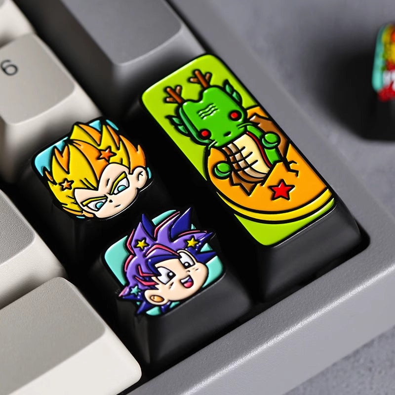 DRAGON BALL Goku Piccolo and Shenlong Artisan Keycaps