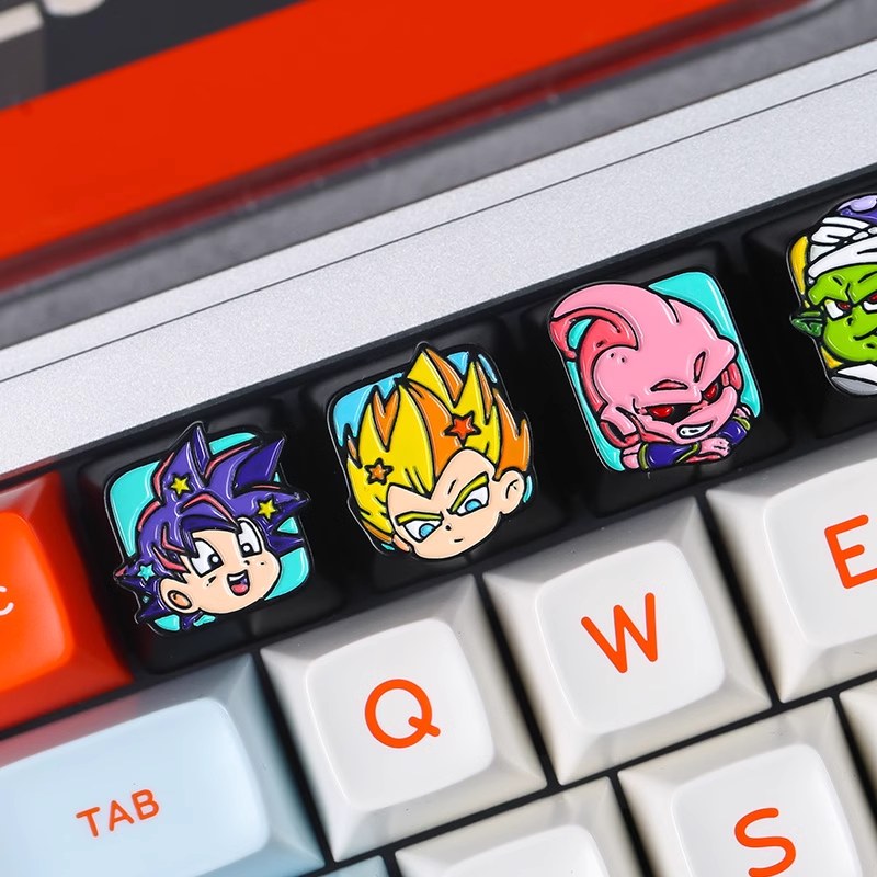 DRAGON BALL Goku Piccolo and Shenlong Artisan Keycaps