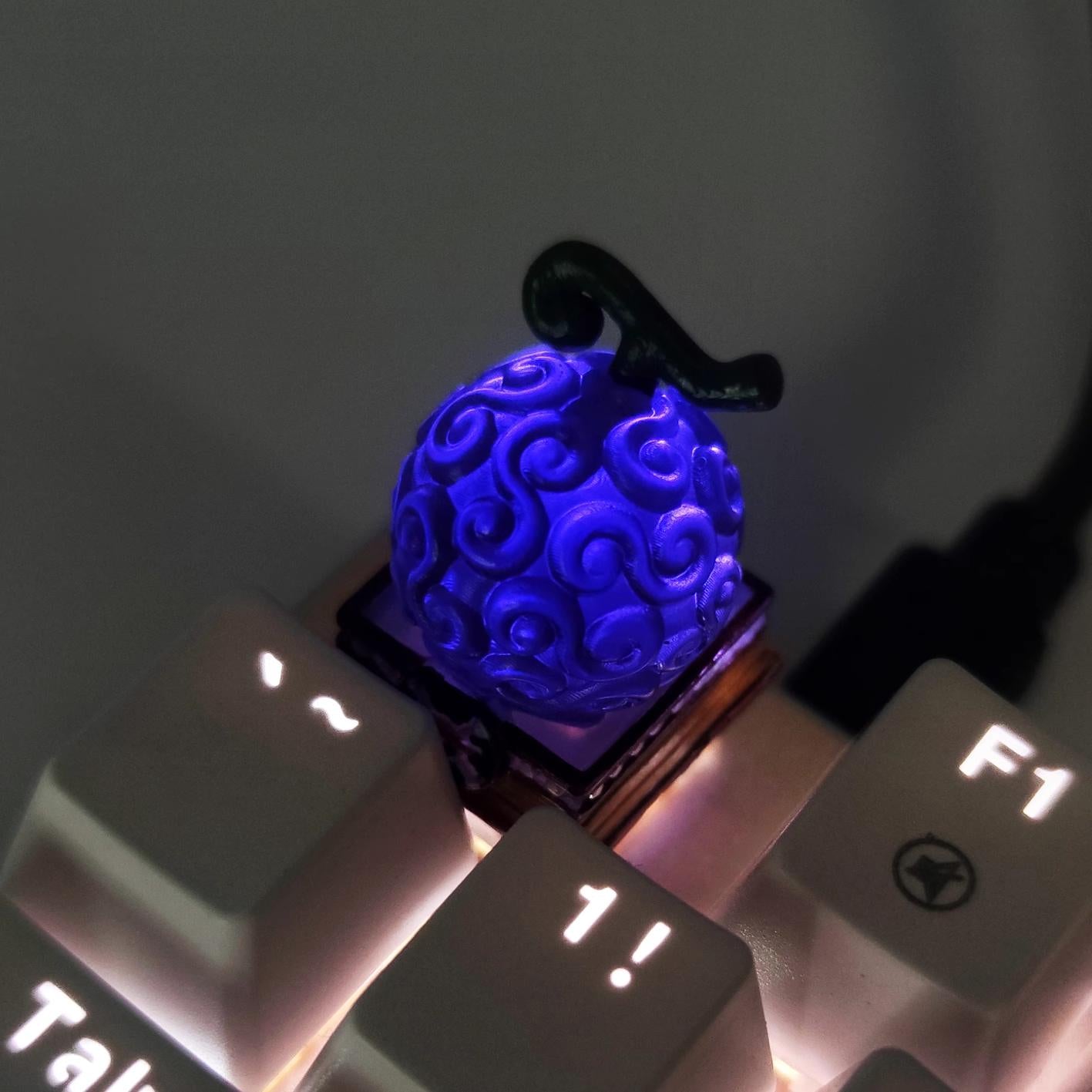 Fruit of the Devil: Each keycap is a miniature masterpiece, capturing the essence of the Devil's Fruit from the ONE PIECE world. Indulge in the intricate details and vibrant colors that bring these mythical fruits to life.