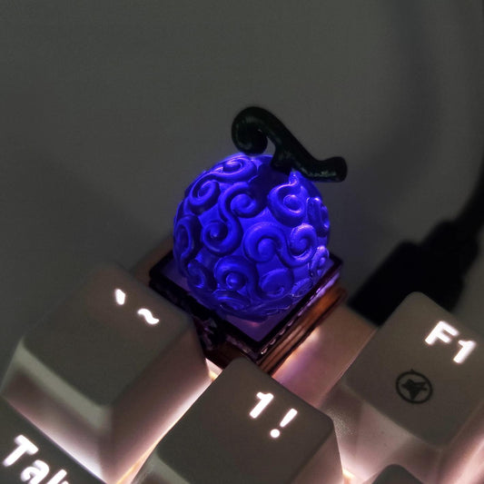 Fruit of the Devil: Each keycap is a miniature masterpiece, capturing the essence of the Devil's Fruit from the ONE PIECE world. Indulge in the intricate details and vibrant colors that bring these mythical fruits to life.