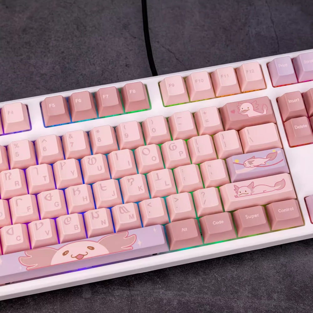 Final-Fantasy-XIV-Keycaps-PBT-Sprightly-Axolotl-Custom-Keycaps-Set-155-keys_1
