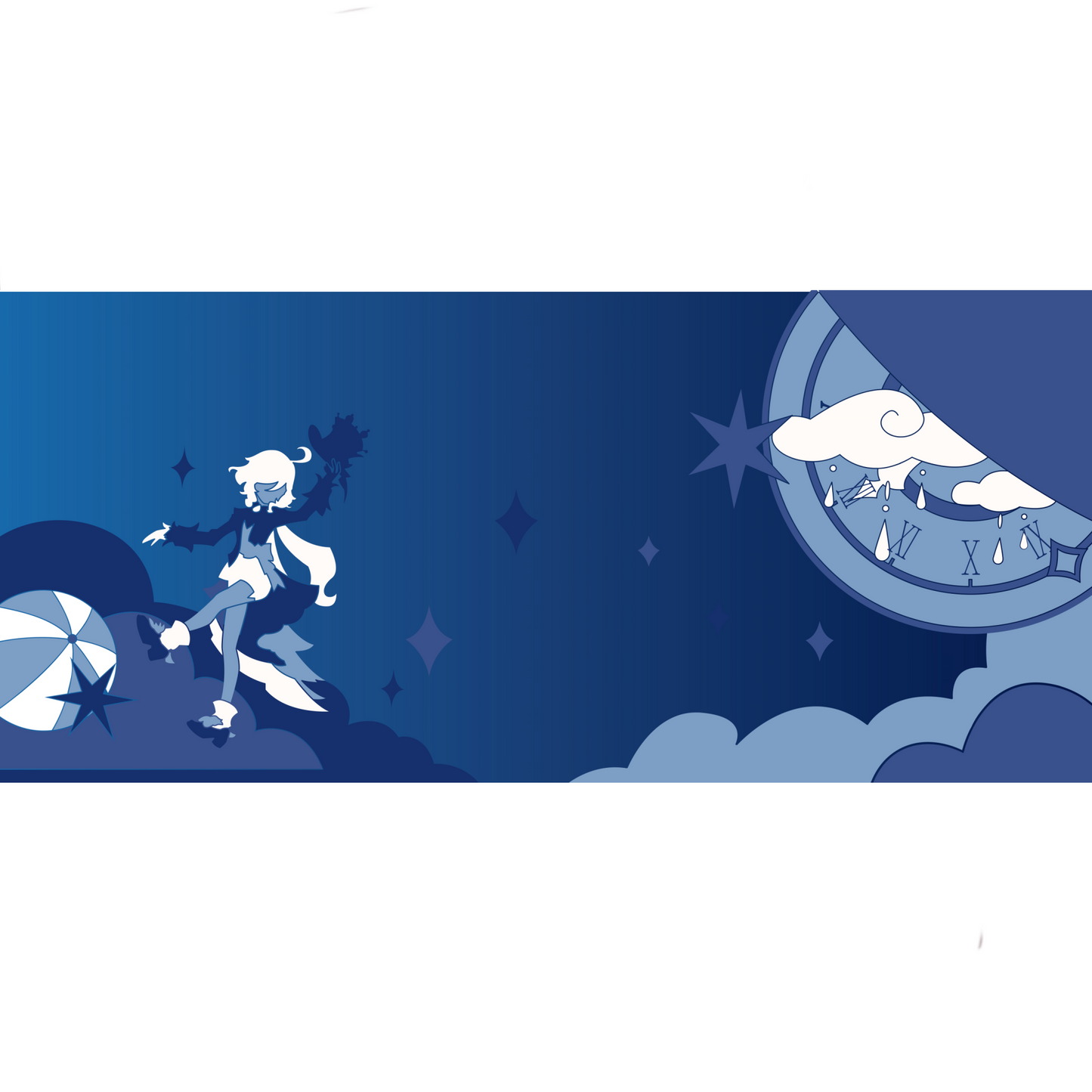 Furina Mouse Pads Genshin Impact Deskmats 40*90cm
