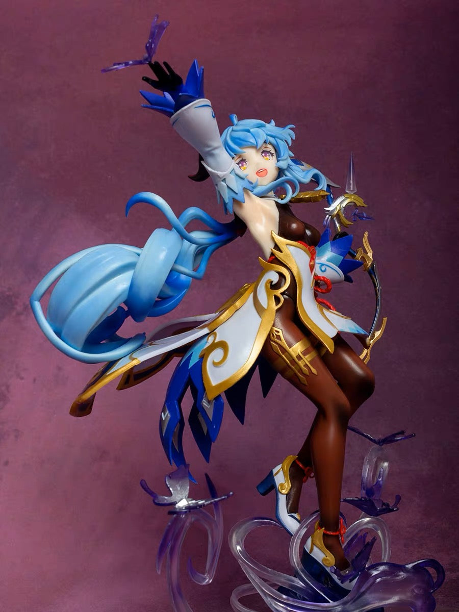 Ganyu Figure Genshin Impact Ganyu Figurines Ganyu Sculpture "Drink only spring water, eat only whole grains." This is the policy of this graceful and gentle girl, and her name is "Ganyu".