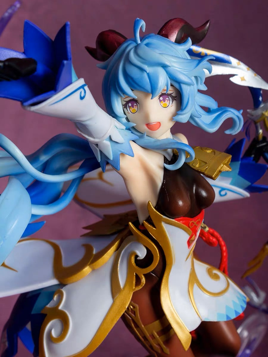 Ganyu Figure Genshin Impact Ganyu Figurines Ganyu Sculpture "Drink only spring water, eat only whole grains." This is the policy of this graceful and gentle girl, and her name is "Ganyu".