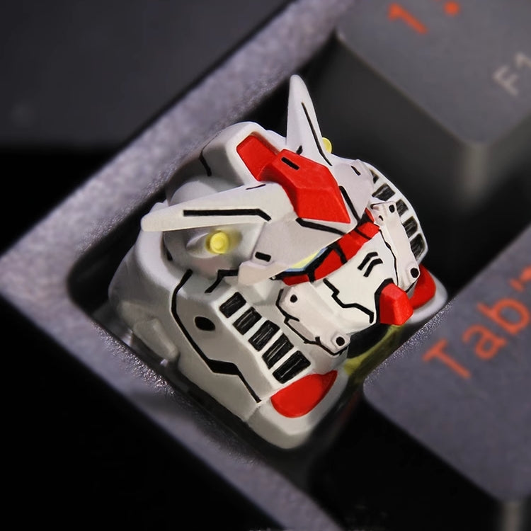 Gundam Artisan Keycap EVA Unit-01 Resin Keycaps for Mechanical Keyboards