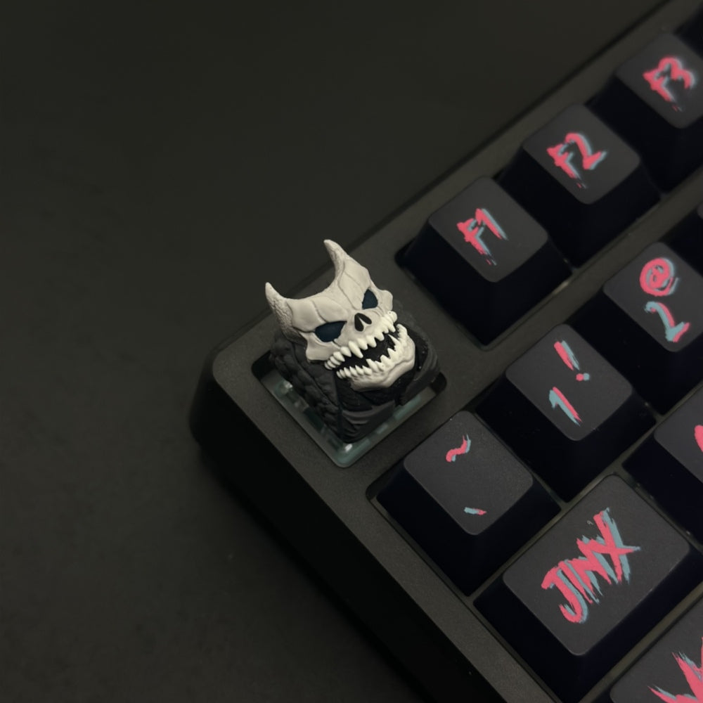 Step into the world of Kaiju No. 8 with AiheyStudio’s Rino Ichikawa and Soushirou Hoshina artisan keycaps.