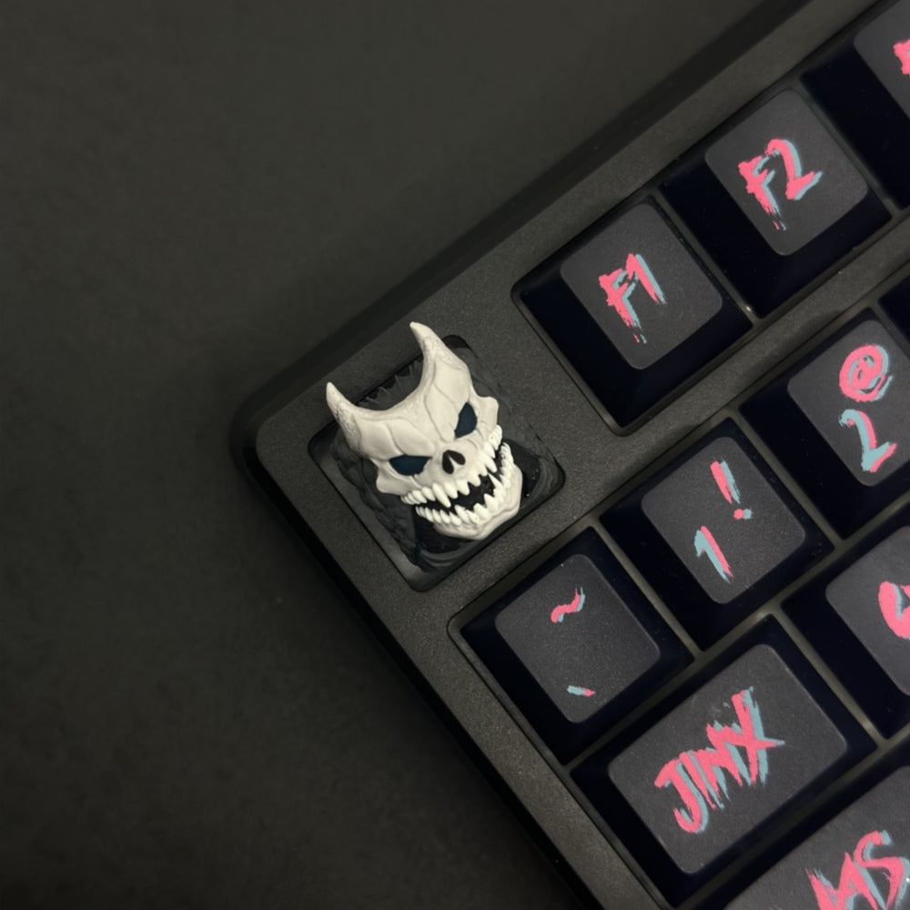 Step into the world of Kaiju No. 8 with AiheyStudio’s Rino Ichikawa and Soushirou Hoshina artisan keycaps.