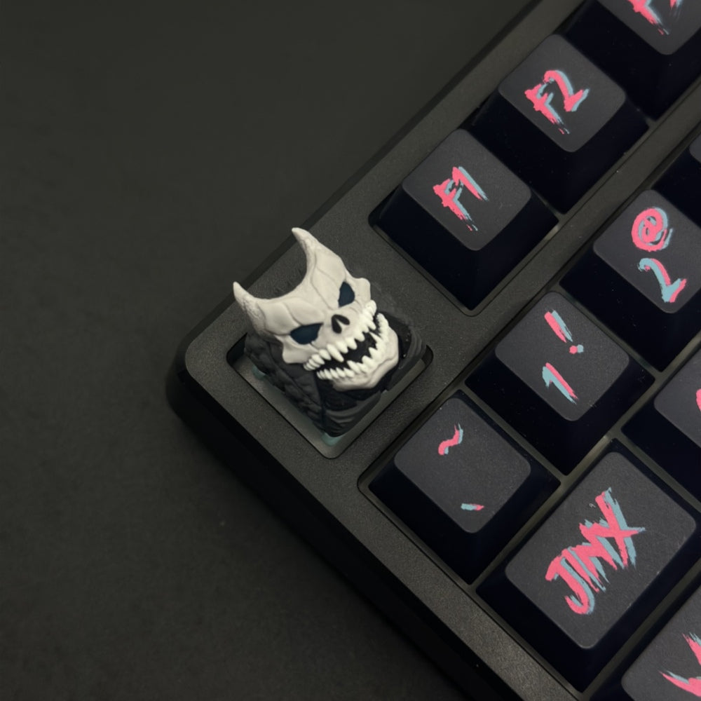 Step into the world of Kaiju No. 8 with AiheyStudio’s Rino Ichikawa and Soushirou Hoshina artisan keycaps.