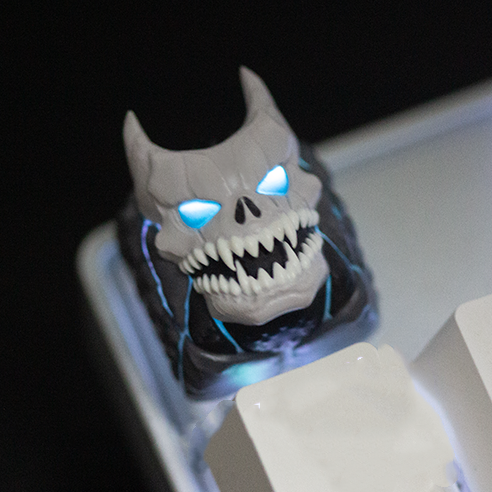 Kaiju No. 8 Artisan Keycap custom Rino Ichikawa and Kaiju No. 8 Artisan Keycap custom Rino Ichikawa and