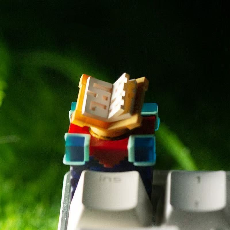 Minecraft Transmutation Table Artisan Keycap Backlit Resin Custom Keycap