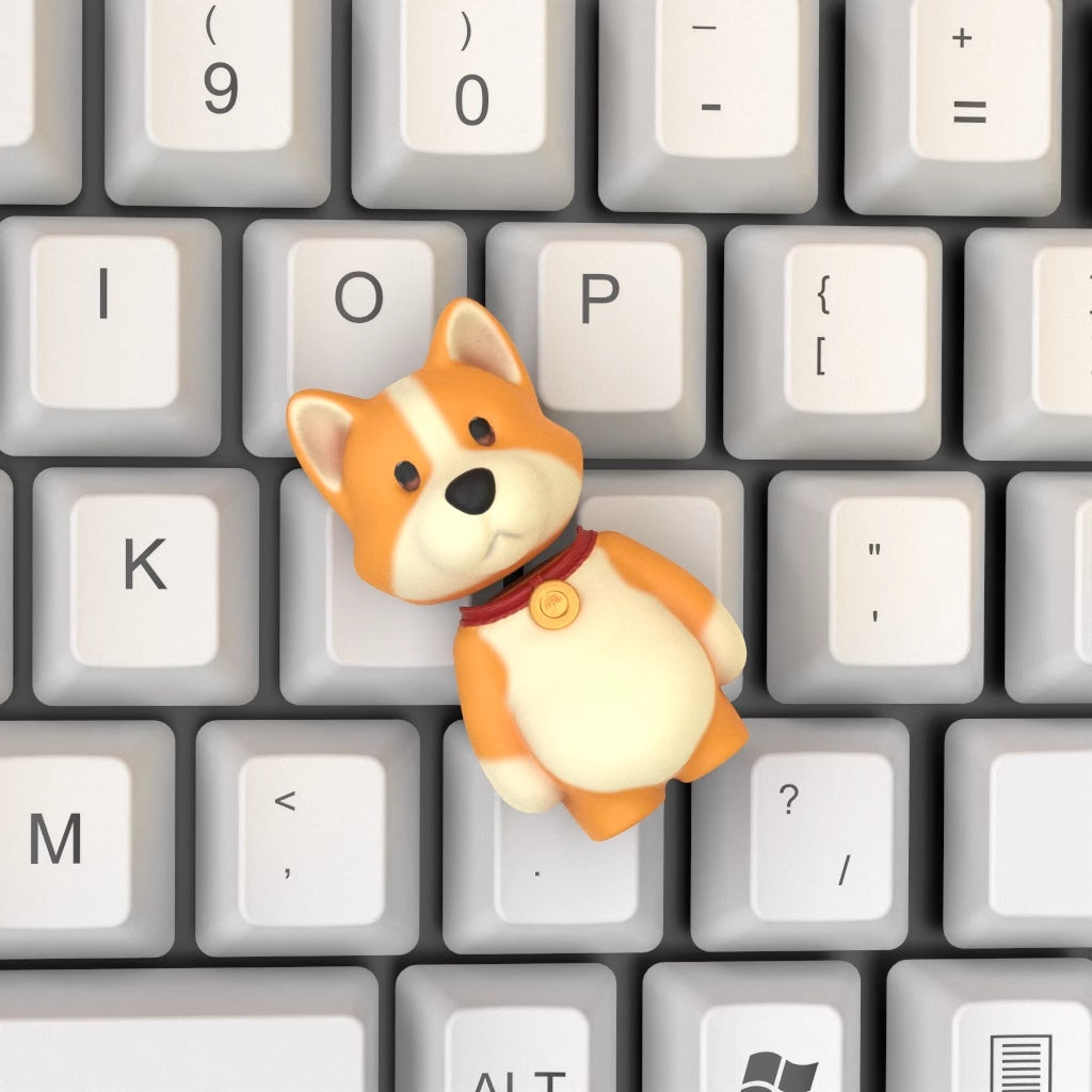ShibaInu-Split-Artisan-Keycap-Set_A-Playful-Harmony-for-Your-Keyboard_s-Directional-Keys_4