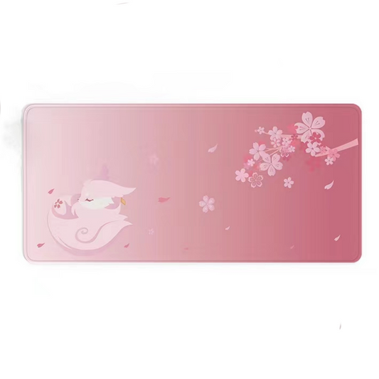 Yaemiko Mouse Pads Genshin Impact Deskmats 40*90cm