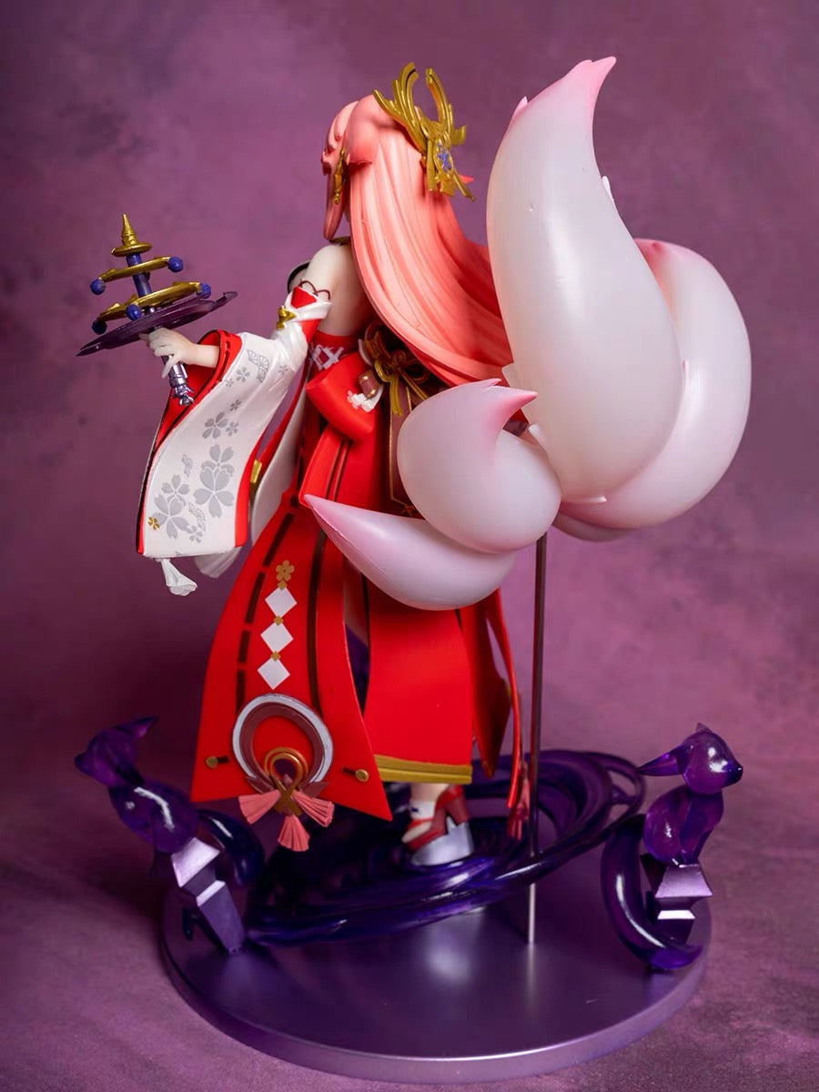 Yaemiko Figure Genshin Impact Yaemiko Figurines Yaemiko Sculpture
