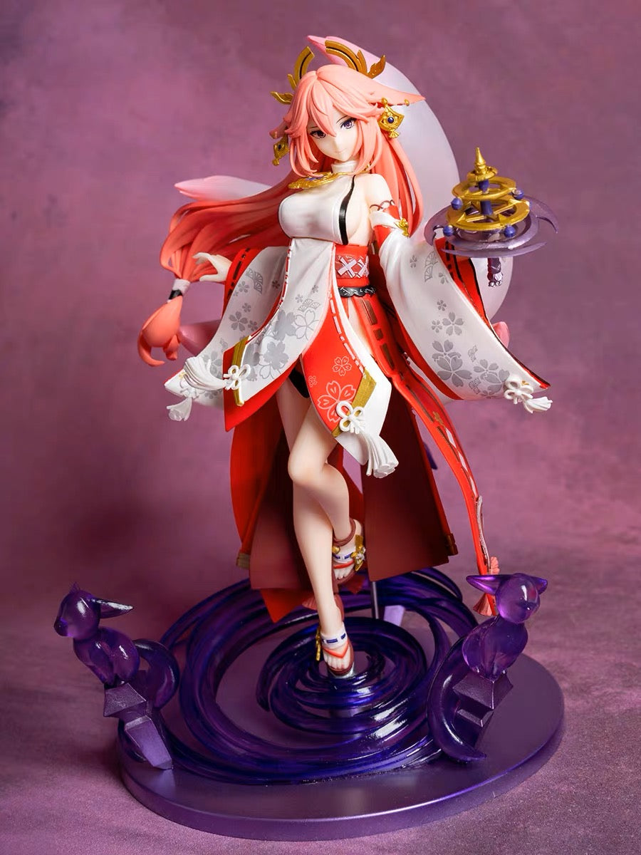 Yaemiko Figure Genshin Impact Yaemiko Figurines Yaemiko Sculpture