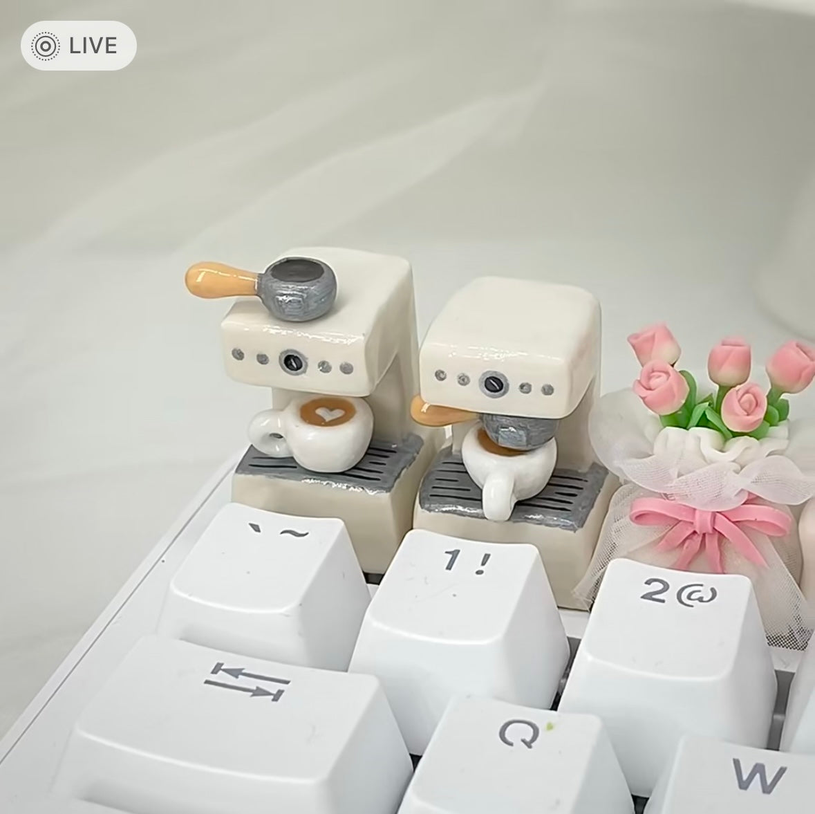 Want a cup of coffee? Custom Coffe Artisan keycap