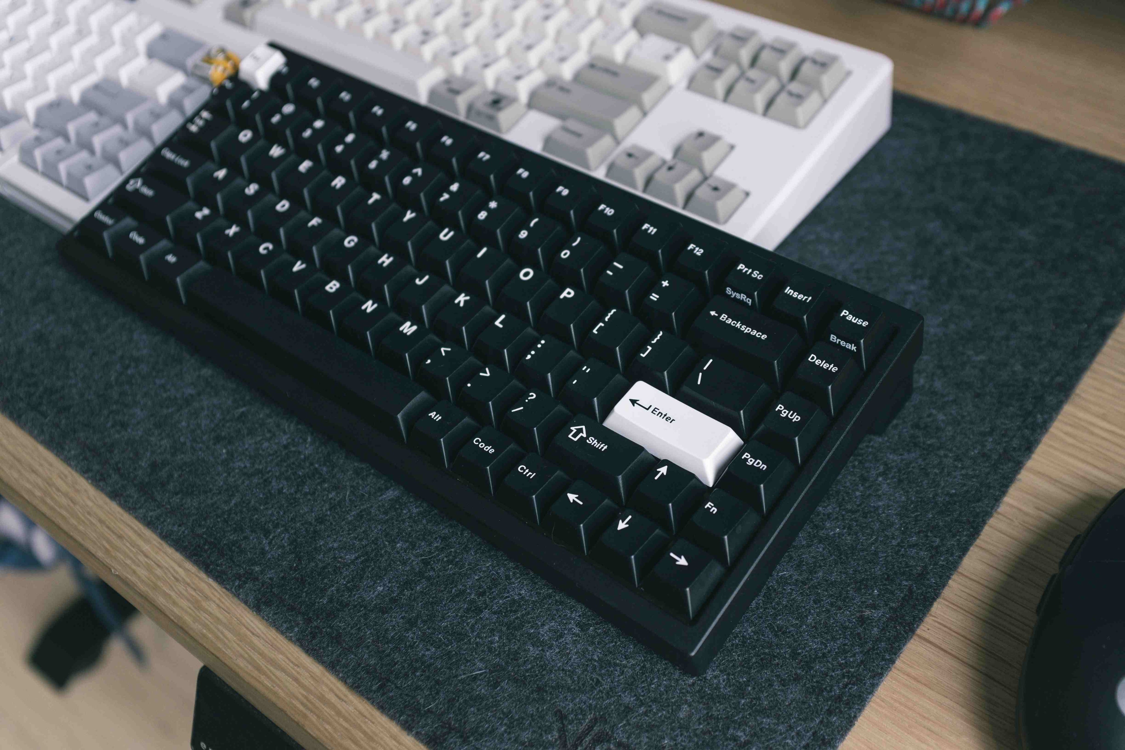 What are the keycap processes?