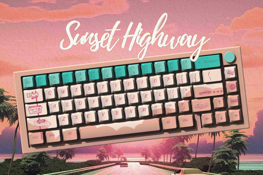 【IC】Sunset Highway Keycaps