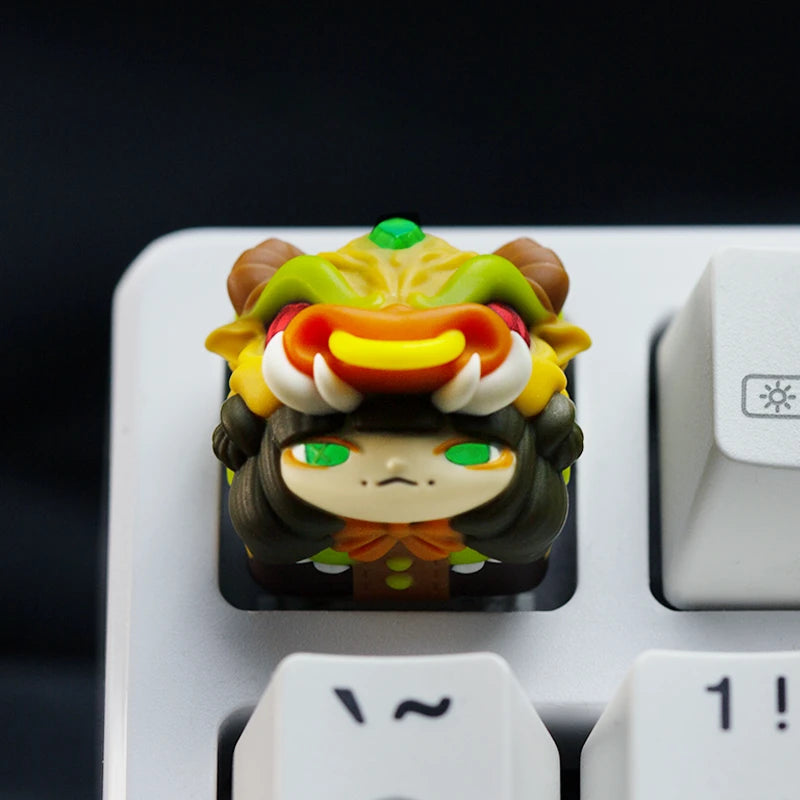 Chinese Zodiac Artisan Keycaps 12 Animal Resin Keycap