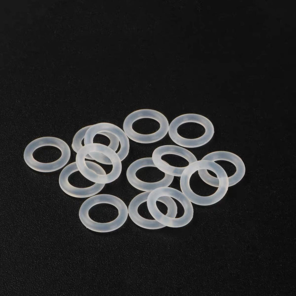 120 pcs Mechanical Keyboard Dampeners black and Transparent Transparent and Black Mechanical Keyboard Dampeners | 120pcs for Smooth Key Press Experience