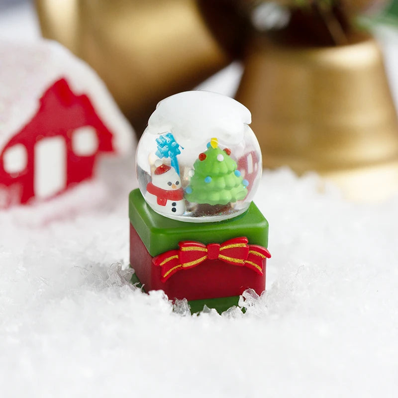 Christmas Snow Globe Artisan Keycap