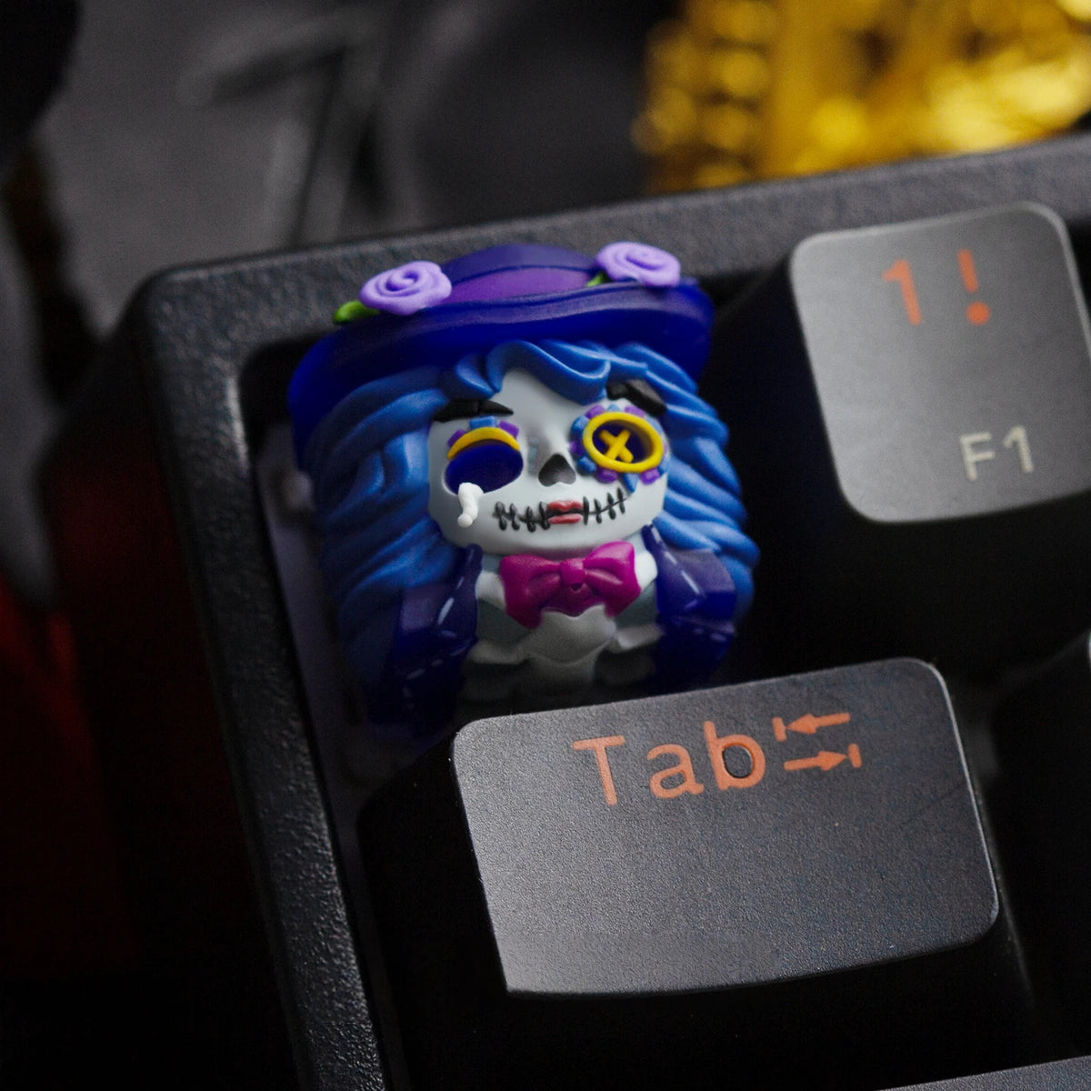 Corpse Bride Victor and Emily Artisan Keycap