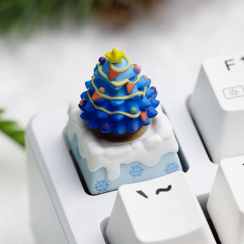 Christmas Spinning Artisan Keycap