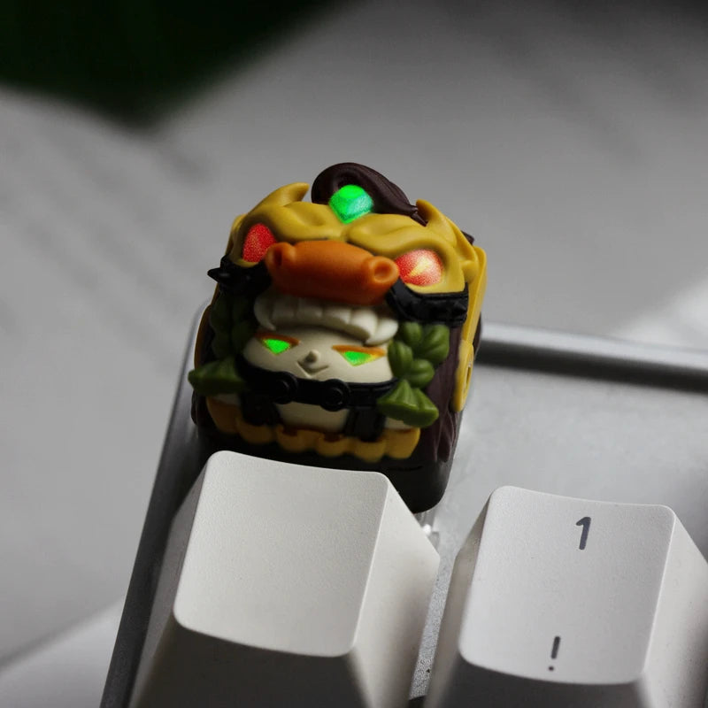 Chinese Zodiac Artisan Keycaps 12 Animal Resin Keycap