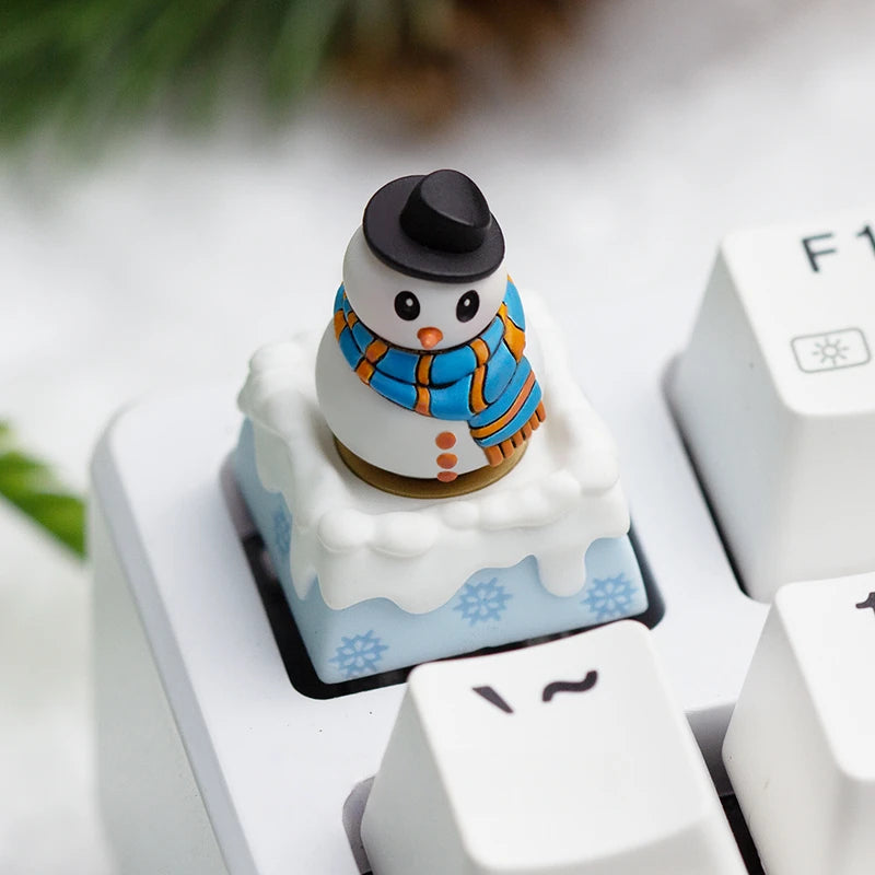 Christmas Spinning Artisan Keycap