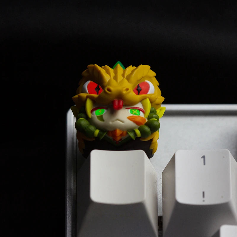 Chinese Zodiac Artisan Keycaps 12 Animal Resin Keycap