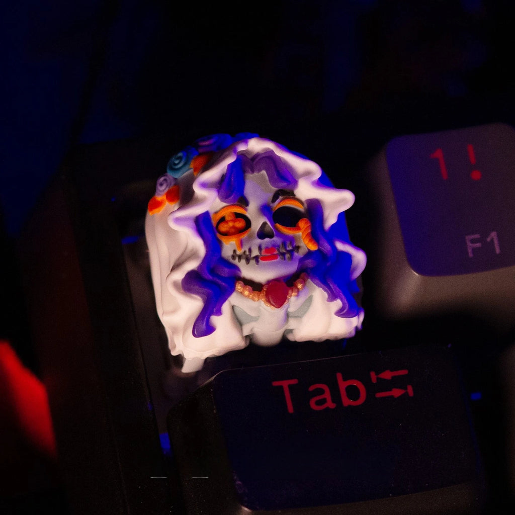 Corpse Bride Victor and Emily Artisan Keycap