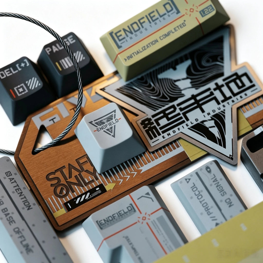 Arknights: Endfield Endministrator Z-Era Keycap Set