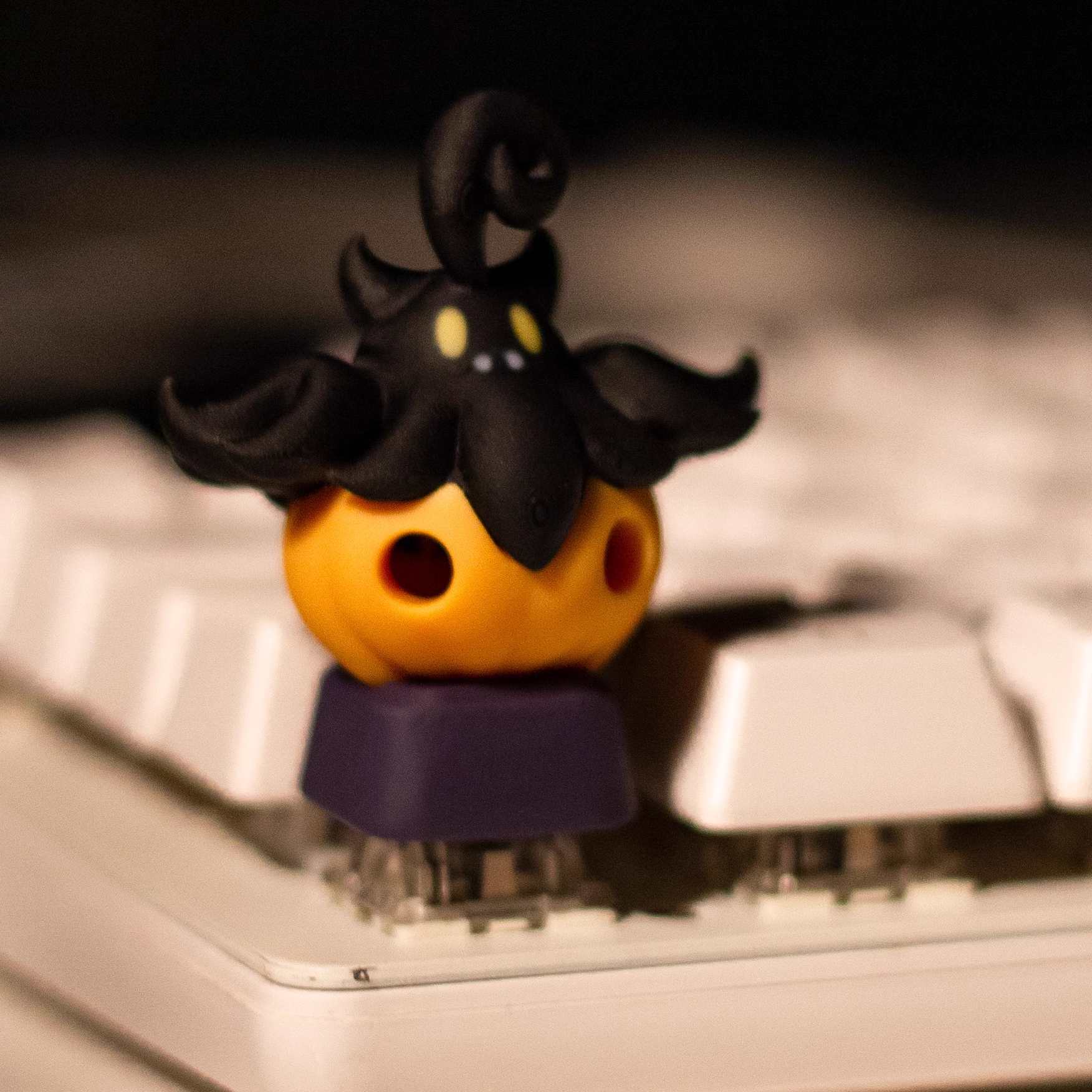 AiheyStudio Christmas Pumpkin Custom Artisan Keycaps Original Halloween Keycap