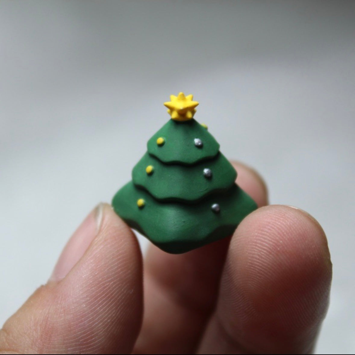 Christmas Tree Artisan Custom Keycaps keycap AiheyStudio
