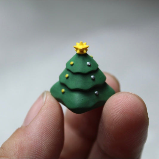 AiheyStudio Christmas Tree Custom Keycaps Artisan keycap
