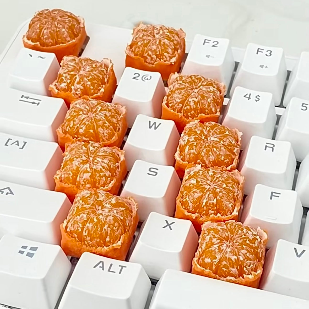 orange keycaps