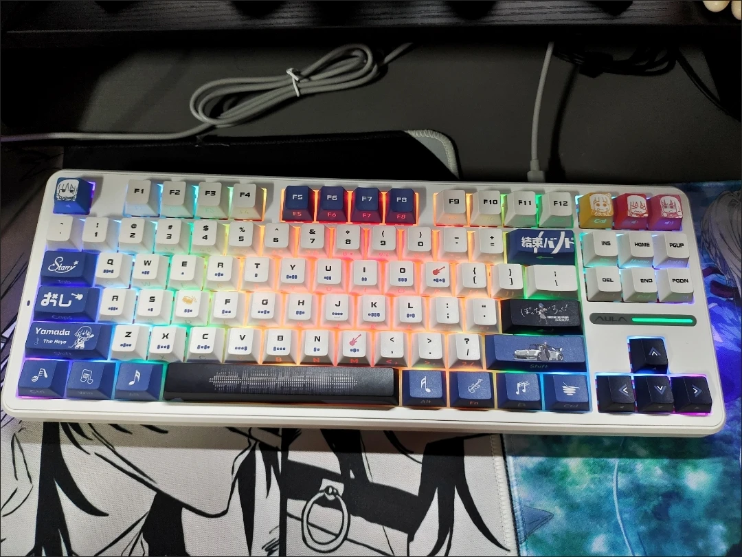 Bocchi the Rock Kessoku Band Anime Keycap Set