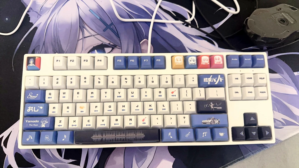 Bocchi the Rock Kessoku Band Anime Keycap Set