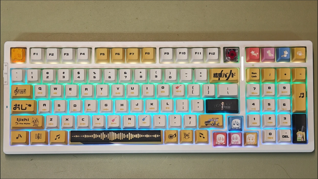 Bocchi the Rock Kessoku Band Anime Keycap Set