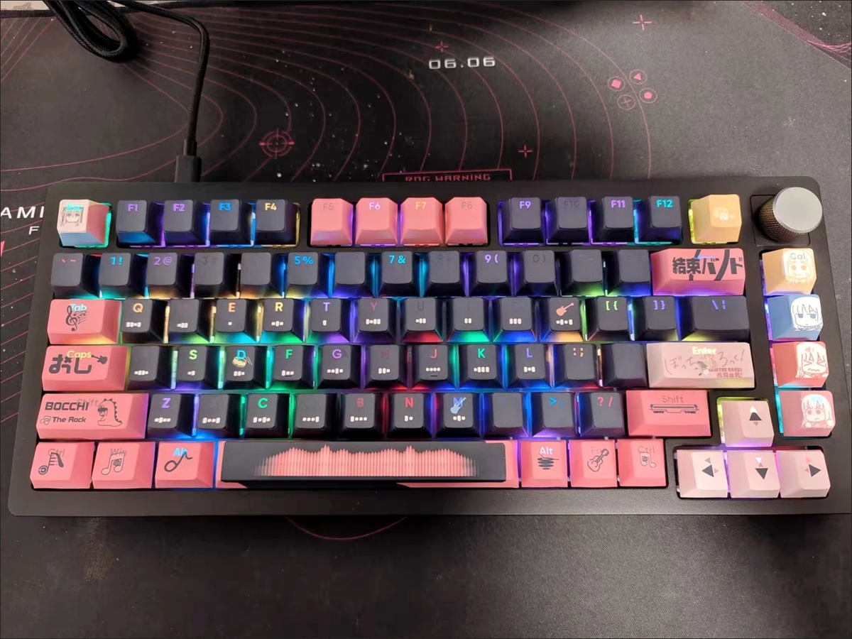 Bocchi the Rock Kessoku Band Anime Keycap Set