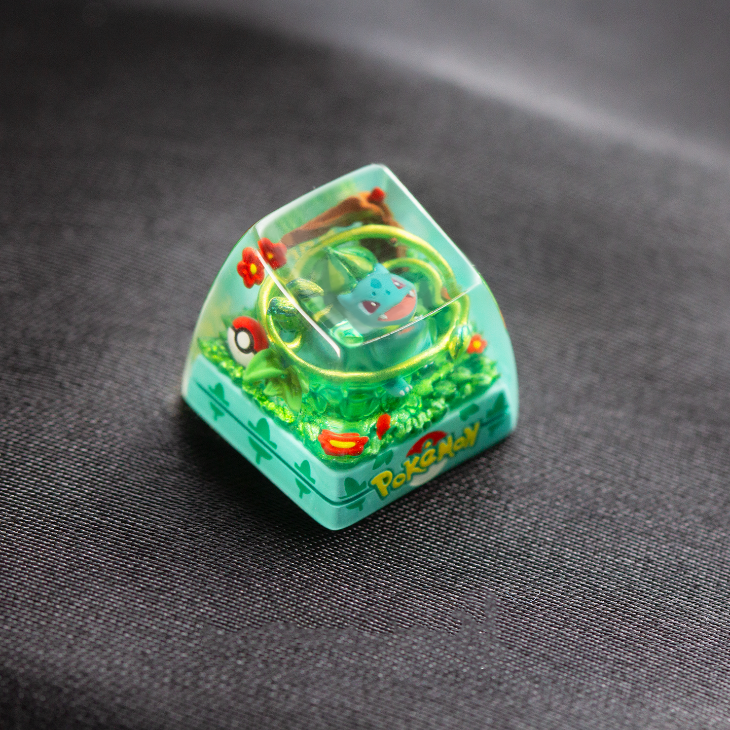 Pokemon Artisan Keycaps Resin Character Keycaps