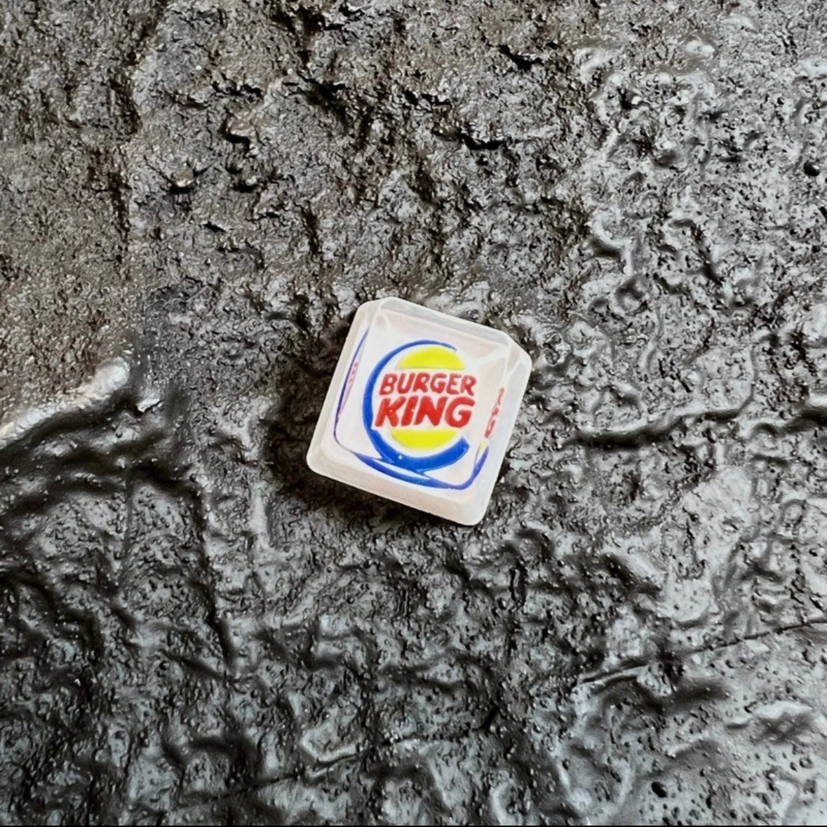 Burger King, McDonald's, Starbucks, KFC Keycaps Custom Artisan Keycaps