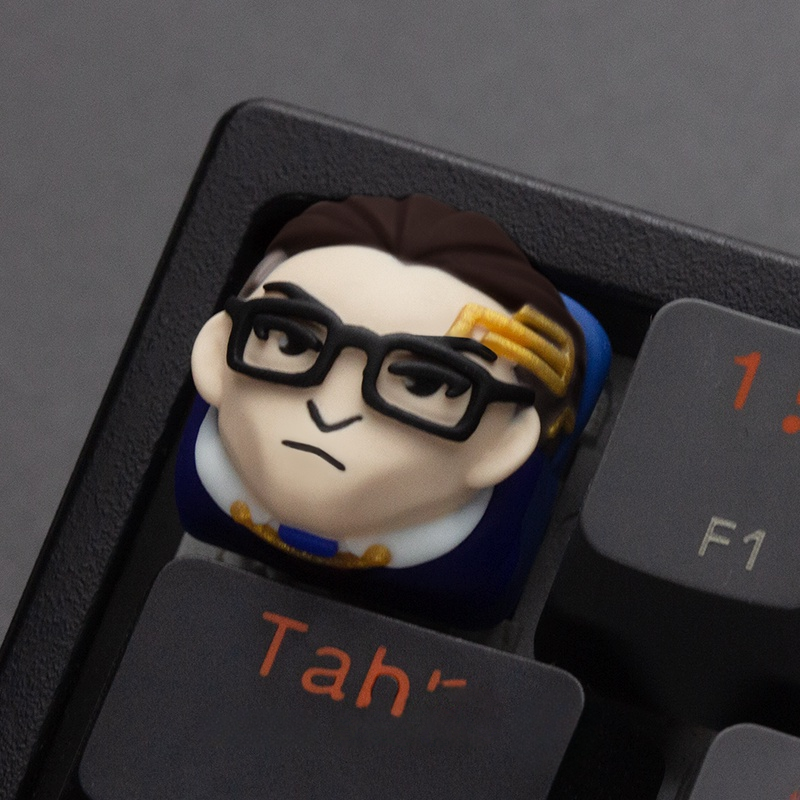 Jett Artisan Keycap Valorant Serise Resin Keycap