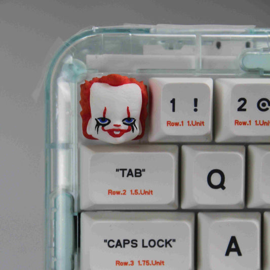 Chapter One Pennywise Keycaps "It" Joker Maske Artisan Keycap for Mechanical Keyboard
