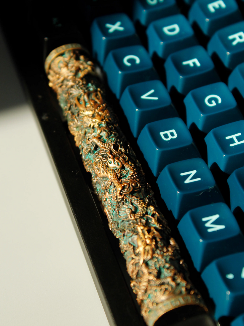 Dragon Pillar Artisan Keycaps Creative Resin Keycaps for 6.25u and 7u ...