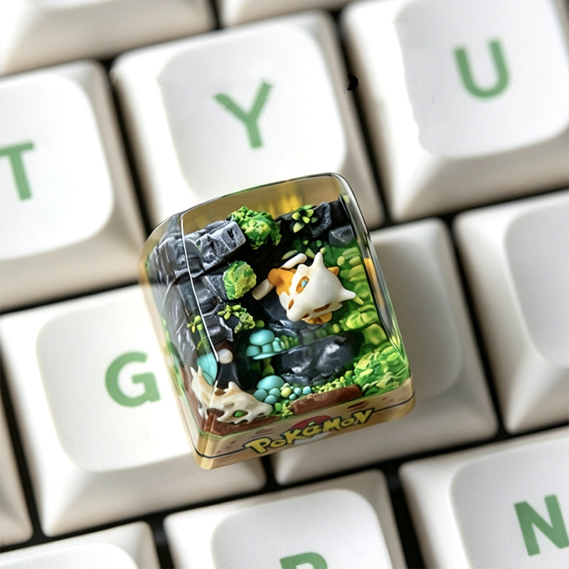 Pokemon Artisan Keycaps Resin Character Keycaps